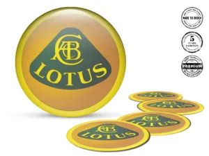 Lotus Sticker on Rims Custom Epoxy Edition